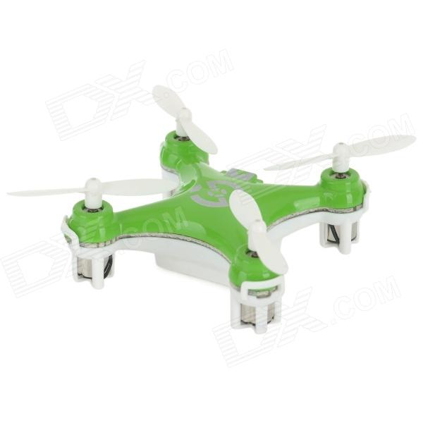 CHEERSON CX10 2.4GHz 4-CH Remote Control Quadcopter w/ Gyro - Green + White (2 x AAA)