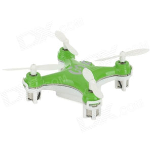 CHEERSON CX10 2.4GHz 4-CH Remote Control Quadcopter w/ Gyro - Green + White (2 x AAA)