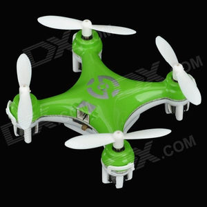 CHEERSON CX10 2.4GHz 4-CH Remote Control Quadcopter w/ Gyro - Green + White (2 x AAA)