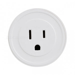 Eastor V1 Smart Wi-Fi Mini Socket APP Remote Control Timing Switch, Support Amazon Alexa Google Home Vocie Control - White